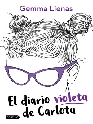 cover image of El diario violeta de Carlota